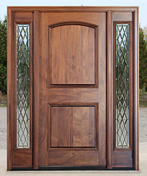 PFC-2Panel Chestnut Chateau Glass